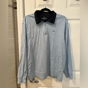 Vineyard Vines Light Blue Quarter-zip